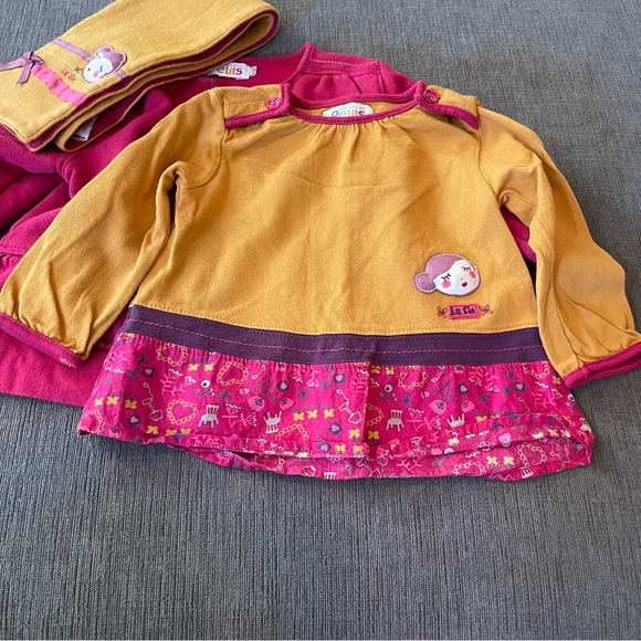 Les Compagnies des Petits 4-Piece Baby Outfit Set – 12M - Picture 4 of 15